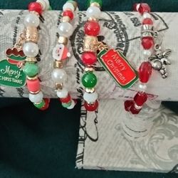 Christmas Stretchy Bracelets