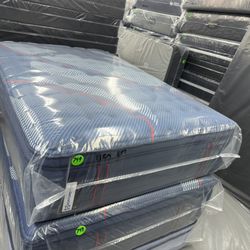 FULL SIZE SEALY POSTUREPEDIC ELITE (FIRM) PILLOW TOP MATTRESS & BOX SPRING BED SET