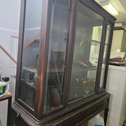 Antique Victorian Era Display/China Cabinet
