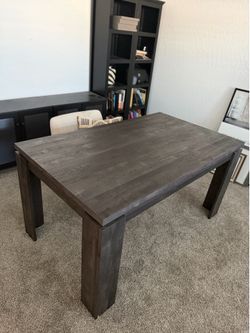 Dining table or Desk Gray Wood