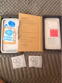 Iphone 15 pro max-7 pcs Tempered Glass