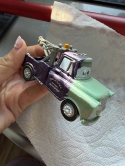 Disney Pixar Cars Color Changers Mater Tow Truck - Purple / Mint Green