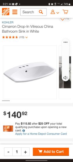 Kohler Bathroom Sink