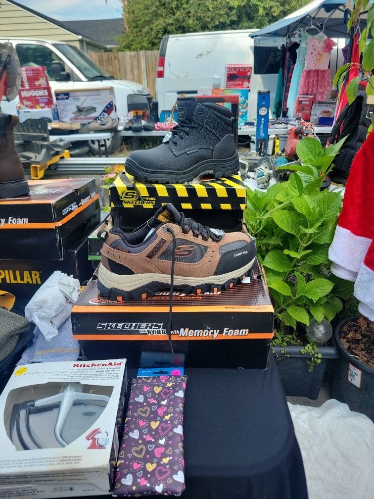 Work Boots Size 8, 8.5, 12