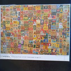 Never Opened 1000 Piece Jigsaw Puzzle (Stamps) 
