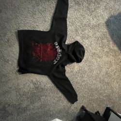 Spider hoodie large