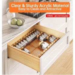 New 8 Spice Rack Organizer 