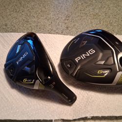New Ping G430 3 Wood Head And Used 3 Hybrid Head