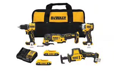 DeWalt ATOMIC 20V MAX Brushless 4-Tool Cordless Combo Kit (DCK486D2)