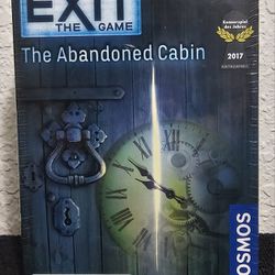 Exit The Game Abandoned Cabin Game 2020 Kosmos Brand New SEALED