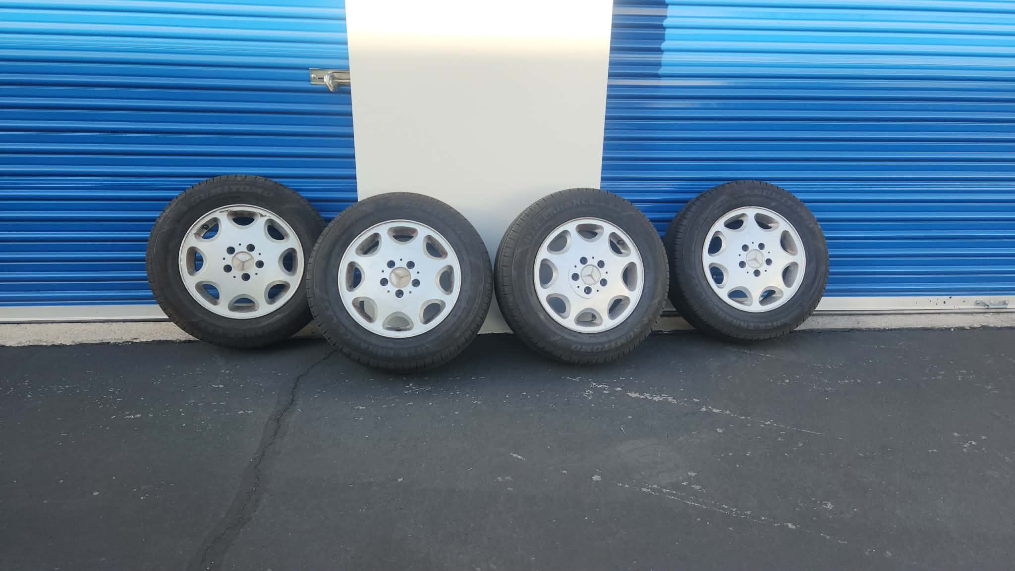 Set Of 4 tires 205 65 R15 90% thread life