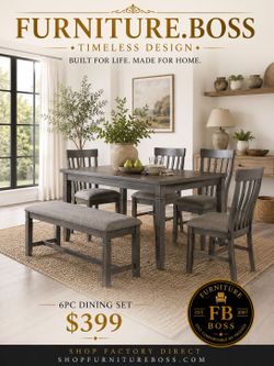 6pc Dining Table Sets