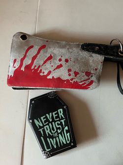 Horror Novelty Purse and Wallet Set