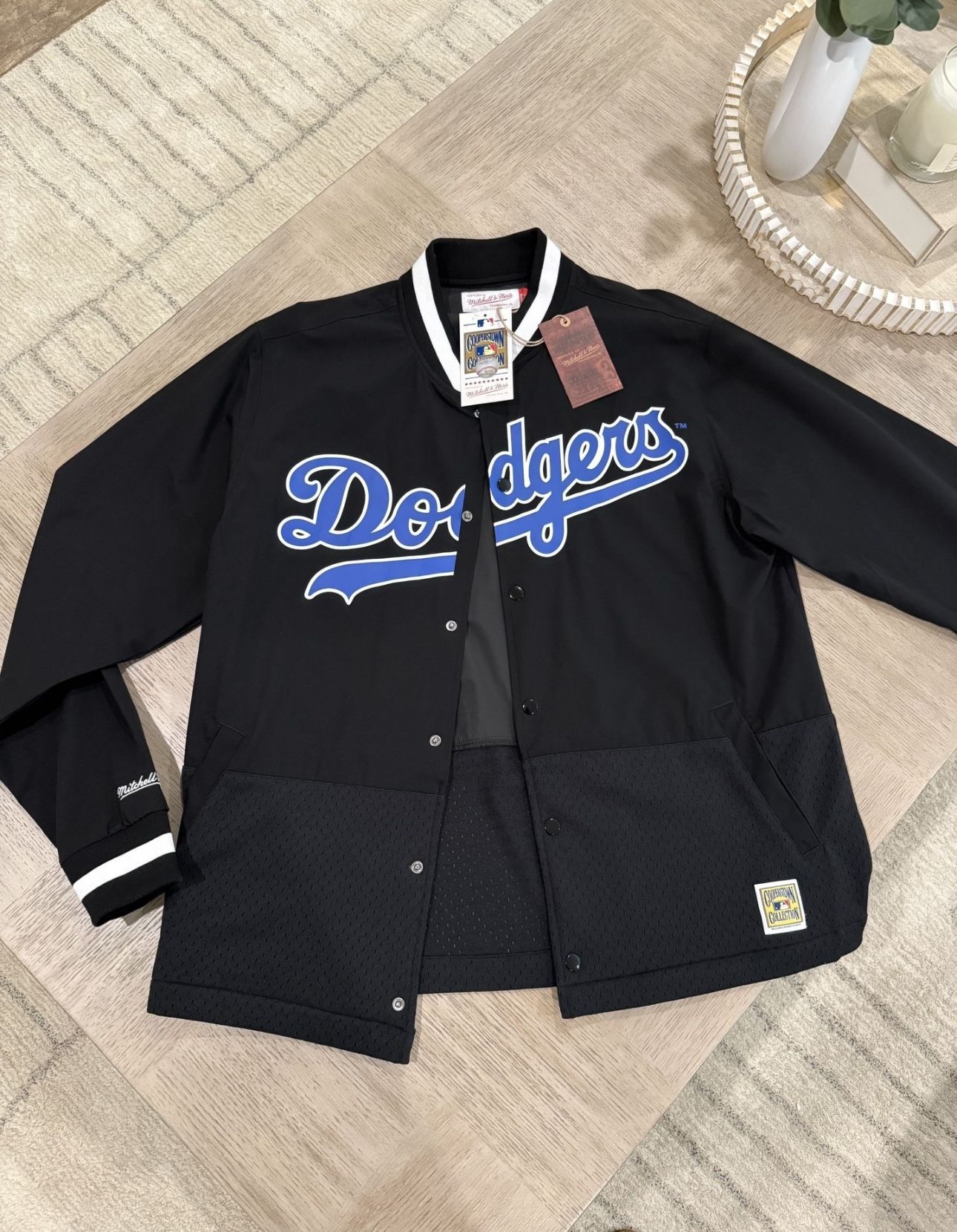 Dodgers Mitchell & Ness Windbreaker Jacket