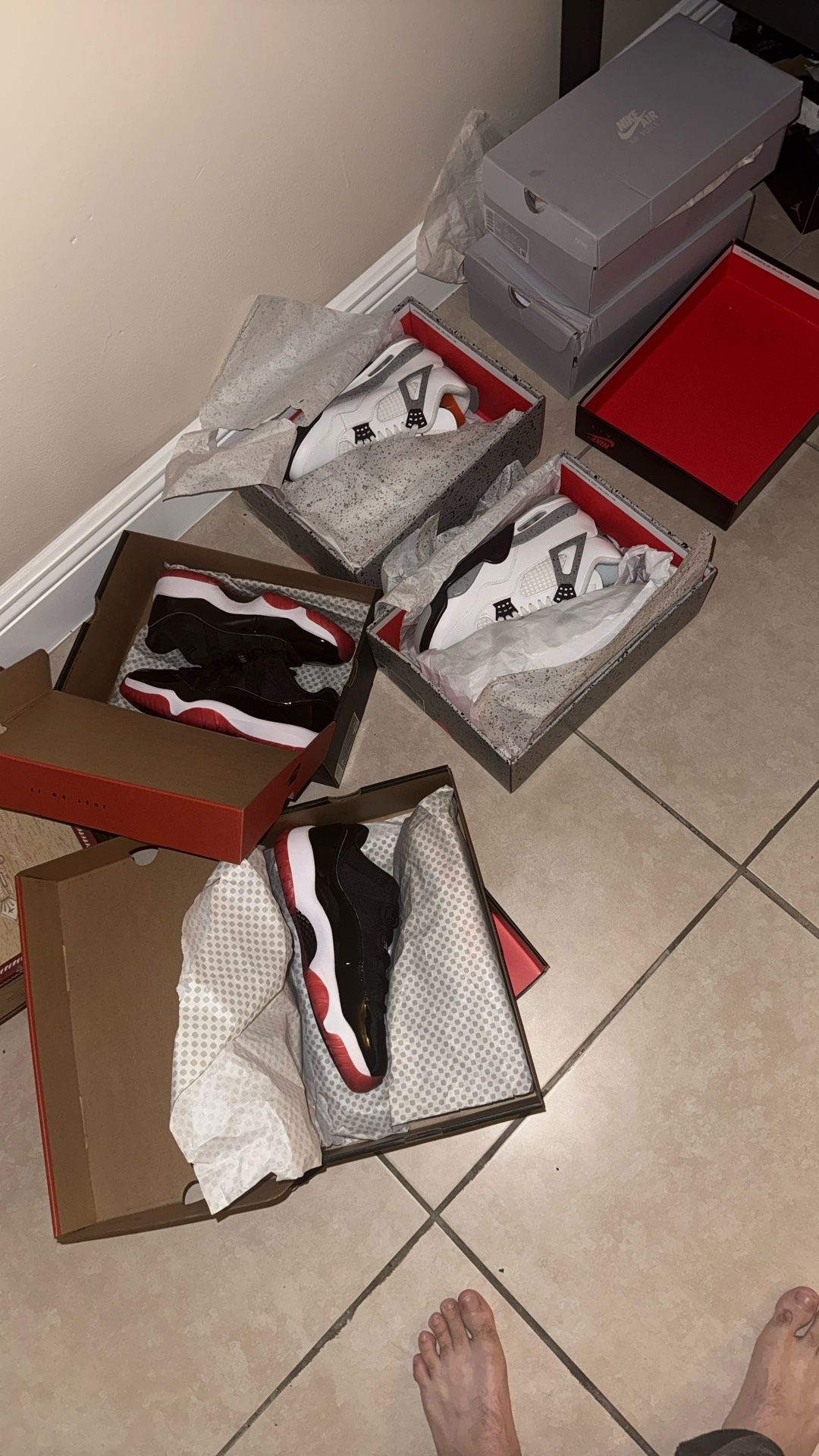 Jordan 11s And 4s