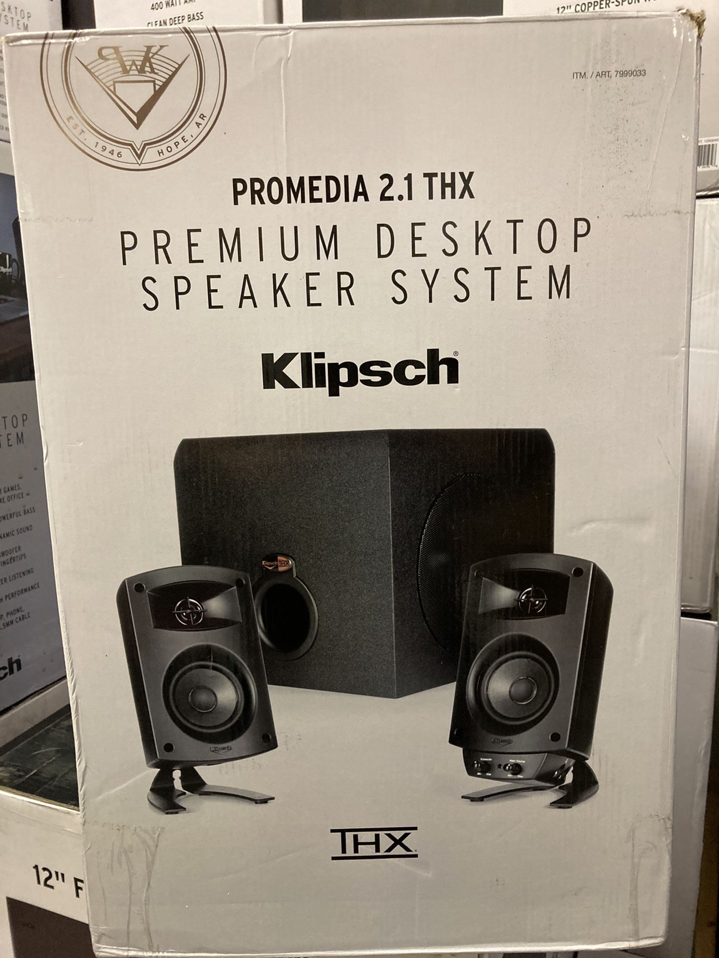 KLIPSCH PROMEDIA 2.1 THX® CERTIFIED COMPUTER SPEAKER