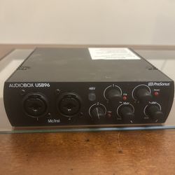 PreSonus AudioBox USB 96 USB Audio Interface - Matte Black 
