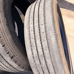 225 70 19.5 USED TIRES 5 LLANTAS USADAS 