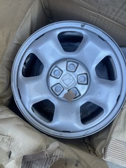 Wheel For 2009-2015 Honda Pilot 17 Inch Silver Steel Rim