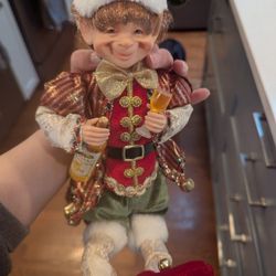  Christmas Elves Wine Themed