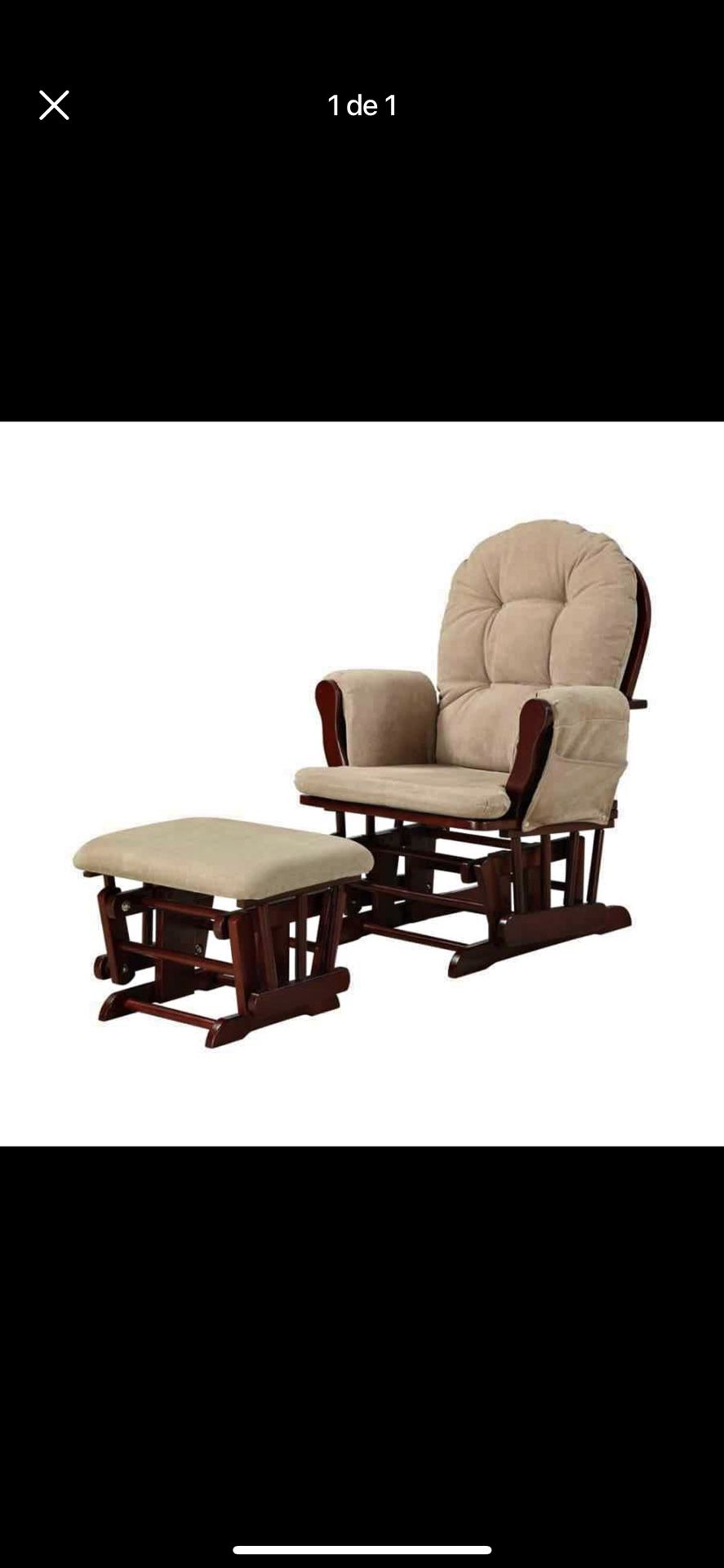 Silla Mecedora (casi Nueva Sale Con El Banquito)