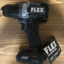 New 24v Flex Turbo Drill Driver - Tool Only