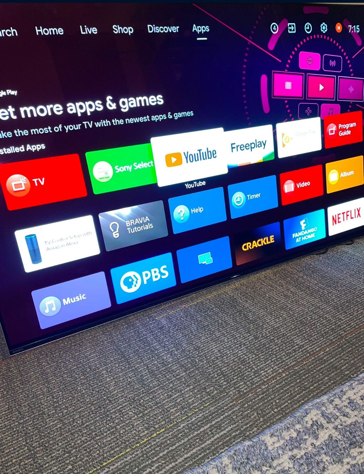 55”Sony Bravia OLED 4K 2160p UHD Smart Tv Android Model XBR-55A8H