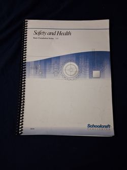 Schoolcraft Publishing Safety and Health Workbook