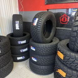 33x12.50R20 Brand New Rt Tires On Sale