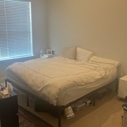 King bed frame (No Box Spring Needed)