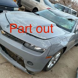2014 Camaro Complete Part Out Engine Trans Good Low Miles Rims Interio 