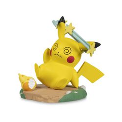 Pokemon Company Original Pikachu MOODS Figure - Confused