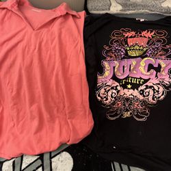 Pink No Sleeves Blouse (L) Juicey Blouse (XL) $7