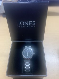 Jones New York Anna Watch Women Silver Stainless Steel