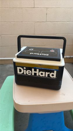 Retro “DieHard” Igloo cooler