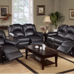 Sofa, Love Seat & Chair