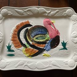 Vintage Turkey Platter