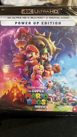 Super Mario Bros Movie 4K Blu-ray