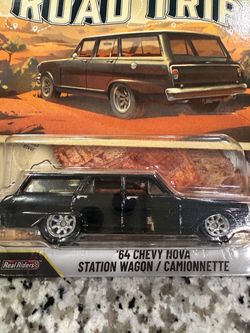 Hot Wheels '64 Chevy Nova Station Wagon Real Riders
