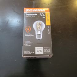 Sylvania LED TruWave Natural Series A19 Light Bulb, 100W Equivalent, Efficient 15W, 1600 Lumens, Medium Base, Dimmable, Clear, 2700K, Soft White - 1 P