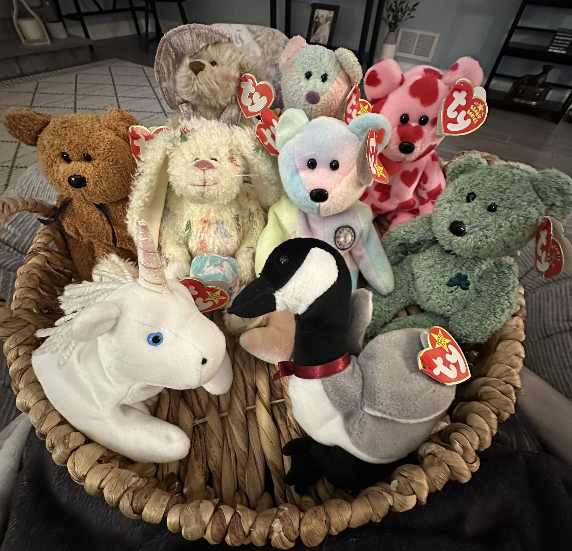 Beanie babies with Tags