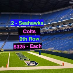Seahawks Colts Tickets 