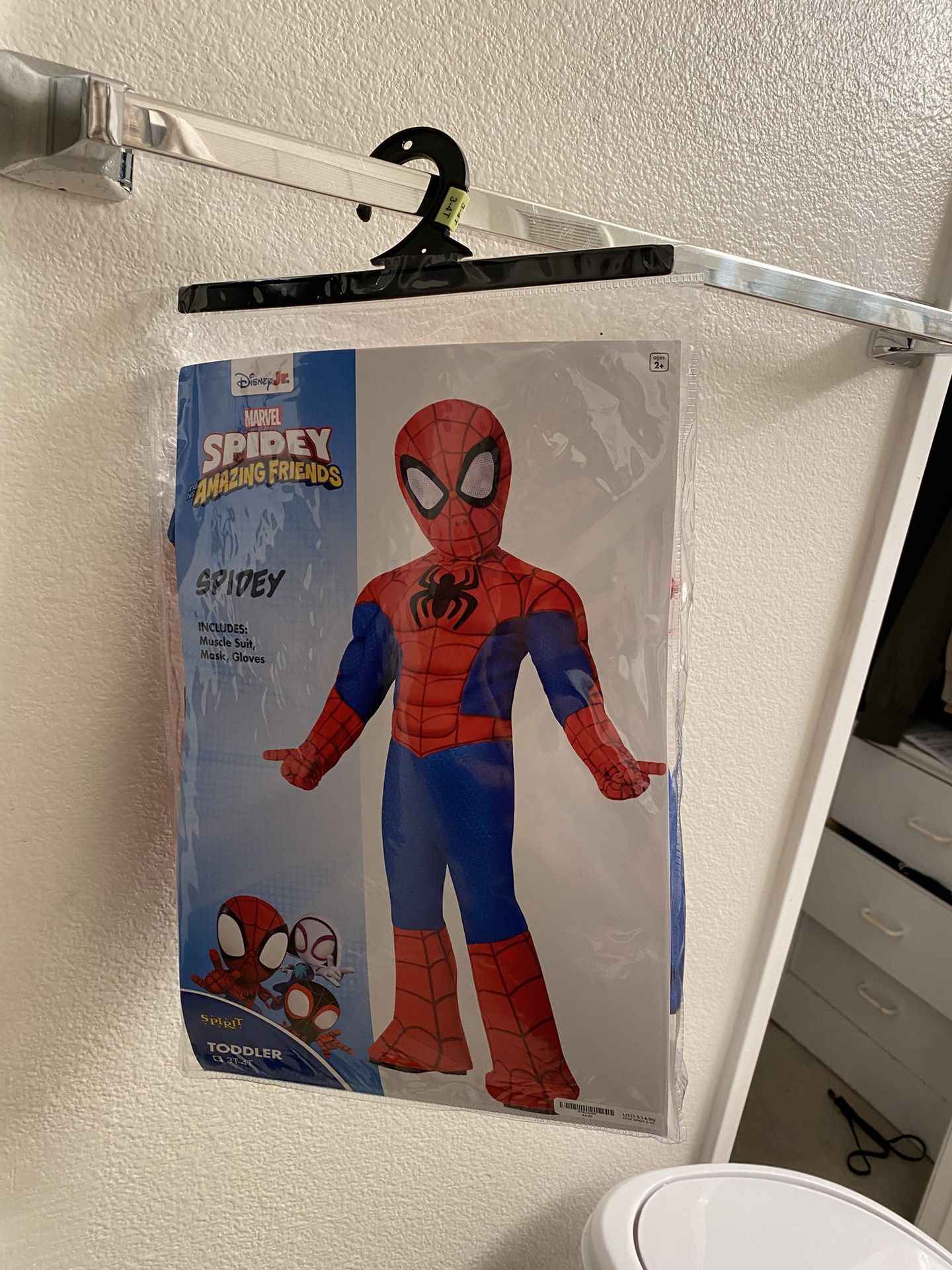 Spidey Brand New Costume 3T-4T
