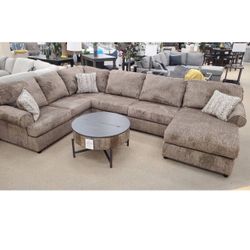Hoylake Chocolate LAF or RAF Sectional /couch /Living room set