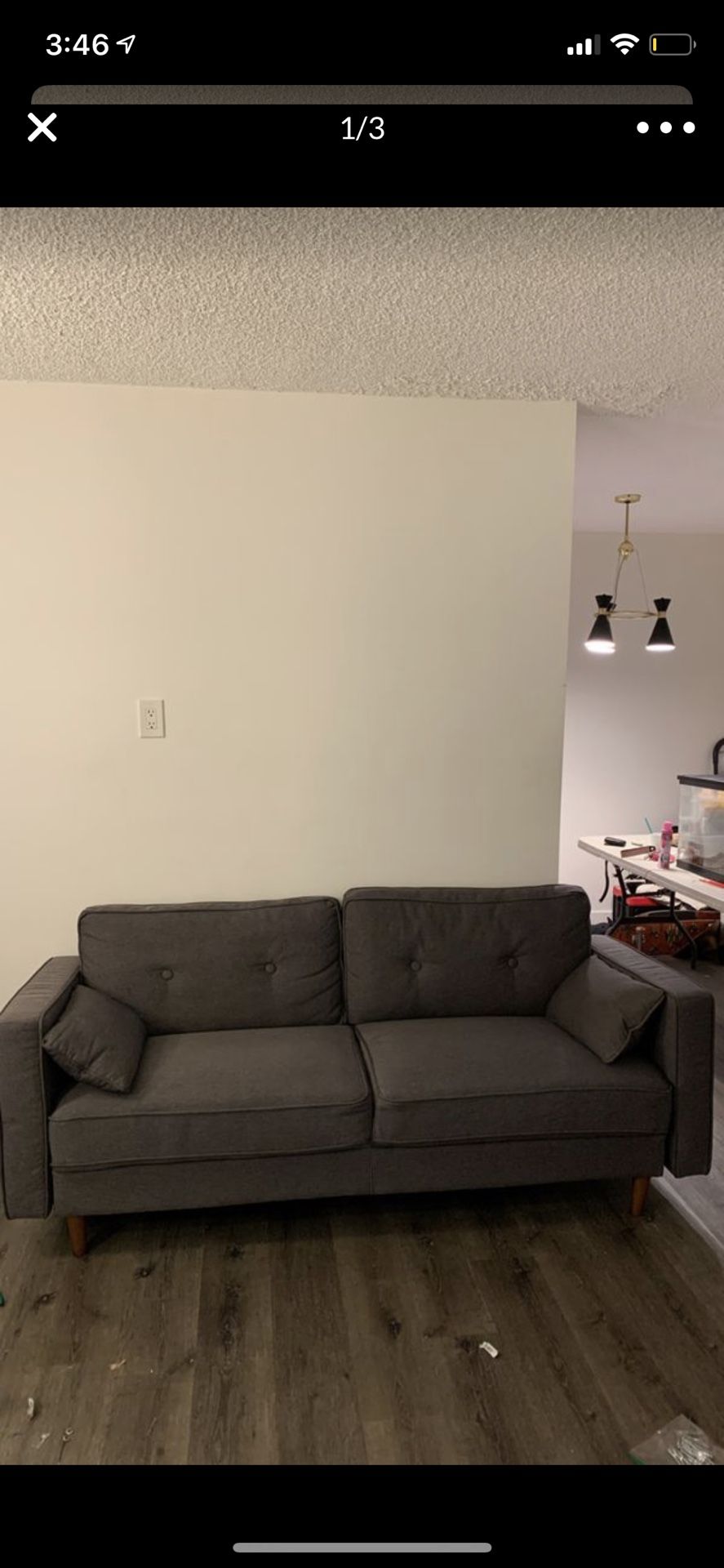 Grey couch