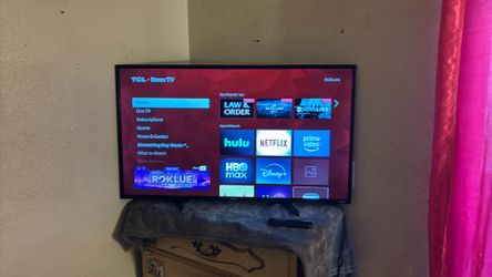 43 inch TCL Rokru 4k tv