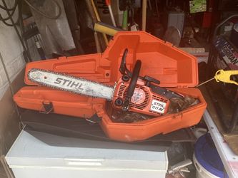 42 cc 16 inch still chainsaw with case and two extra chains