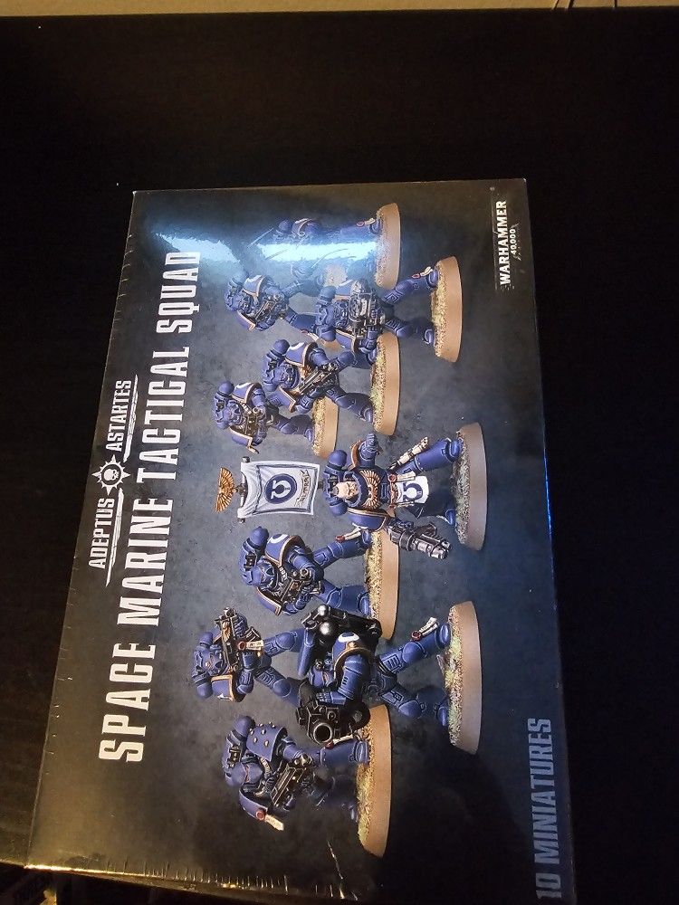 WarHammer 40k Space Marine Miniatures