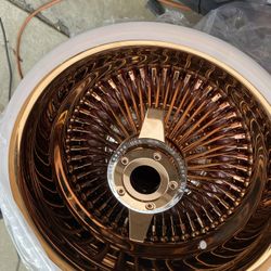 13x7’s Wire Wheels Made In Usa Zeniths Lowrider Rims Not Daytons 100 Spokes  