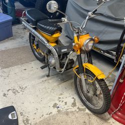 1971 Honda CT90 Trail Yellow 
